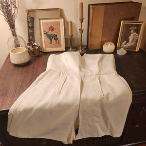 Elegant White Short Jumpsuit